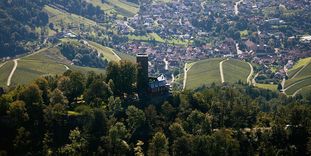 Ausblick von der Yburg