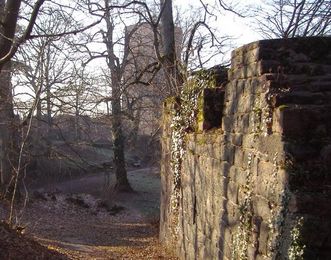 Mauern der Yburg